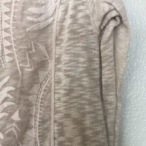 Xhilaration juniors sweetheart neckline lace long sleeves knit t shirt - Picture 8 of 9